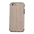 Luxury soft wooden mobile phone case custom for iphon5